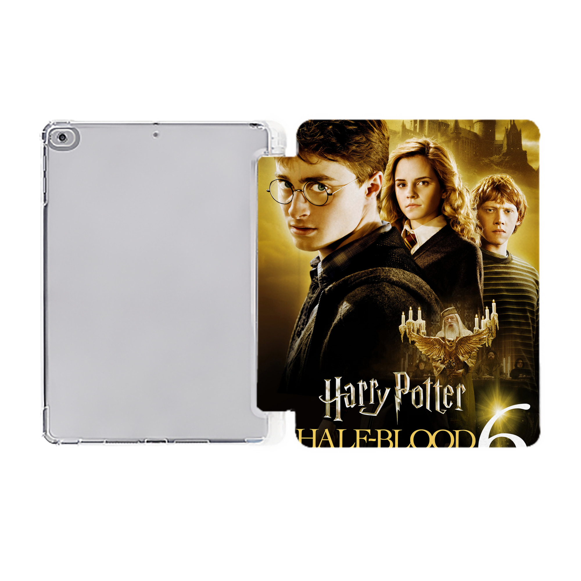 （画像用） Harry Potter ハリー・ポッターシリーズ IPad ケース ペン収納付き 三つ折りスタンド PUレザー×シリコン 対応機種9.5/10.5/10.9インチ